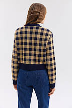 Жакет (синій-бежевий), фото 5