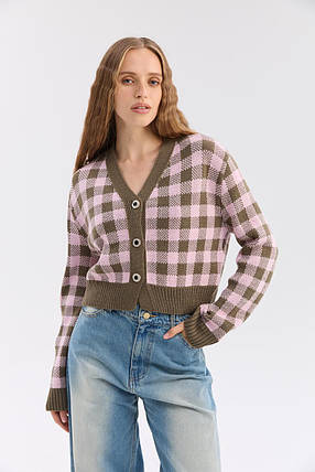 Жакет (оливковий-пудра), фото 1