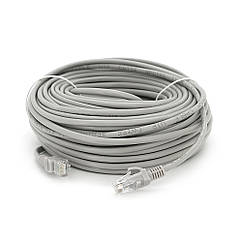 Патч-корд литий RITAR, CCA, UTP, RJ45, Cat.5e, 25m, сірий Q50(1966036814)