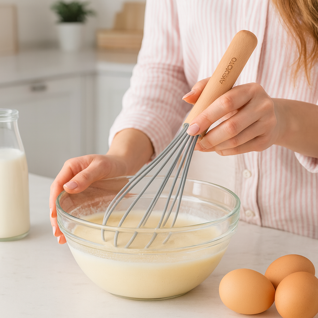 Вінчик силіконовий сірий 23,6 см ARDESTO Midori