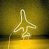 Неоновий світильник Літак 250х300 acr-n000089, фото 6