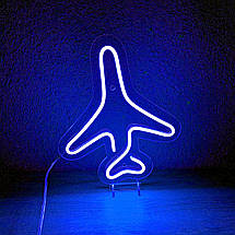 Неоновий світильник Літак 250х300 acr-n000089, фото 3