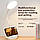 Акумуляторна гнучка світлодіодна настільна лампа для ноутбука, повербанка, читання у темряві, ліхтарик із зарядкою від USB 3W, фото 5