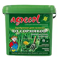 Добриво для газонів від бур'янів Agrecol (Польща), 5 кг