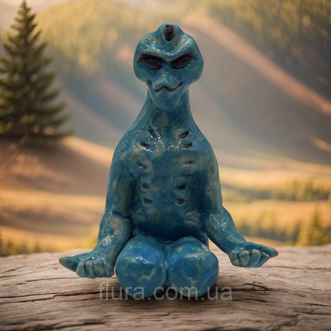 Керамічна фігурка ручної роботи / Статуетка для декору з кераміки, талісман для дому