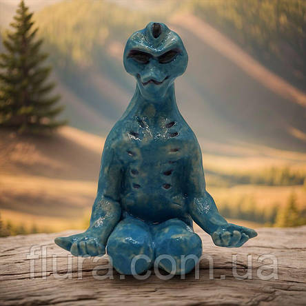 Керамічна фігурка ручної роботи / Статуетка для декору з кераміки, талісман для дому, фото 1