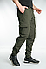 Тактичні штани чоловічі хакі, зручні військові штани мілітарі, міцні й практичні штани карго з кишенями - фото 2 - id-p2766430569