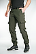 Тактичні штани чоловічі хакі, зручні військові штани мілітарі, міцні й практичні штани карго з кишенями - фото 3 - id-p2766430569