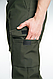 Тактичні штани чоловічі хакі, зручні військові штани мілітарі, міцні й практичні штани карго з кишенями - фото 5 - id-p2766430569