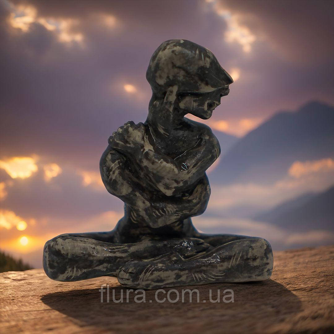 Керамічна фігурка ручної роботи / Статуетка для декору з кераміки, талісман для дому