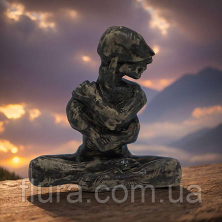 Керамічна фігурка ручної роботи / Статуетка для декору з кераміки, талісман для дому, фото 1