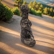 Керамічна фігурка ручної роботи / Статуетка для декору з кераміки, талісман для дому, фото 3