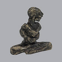 Керамічна фігурка ручної роботи / Статуетка для декору з кераміки, талісман для дому, фото 5