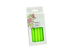 Свічка господарська 13см 6шт салатовий м.XN1812-6H ТМ SP