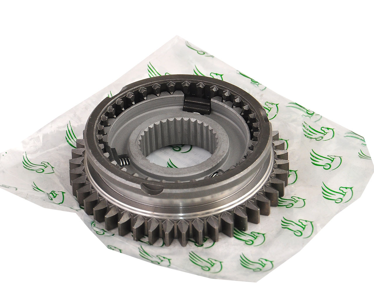 Муфта синхронізатора КПП ВАЗ 2108-15, 1-2 передачі, у зб. (під вал 2112) синхрон. 2110