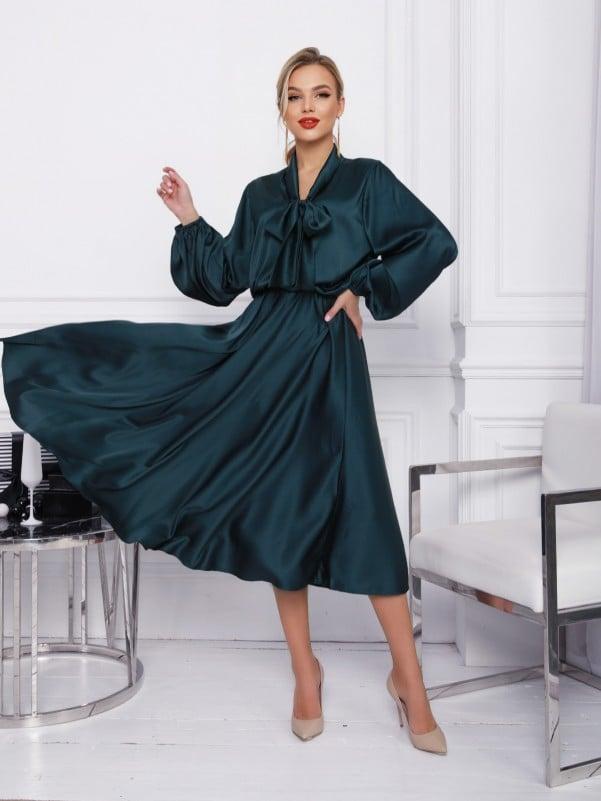 Плаття ISSA PLUS 12380 L зелений, фото 1