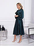 Плаття ISSA PLUS 12380 L зелений, фото 2