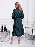 Плаття ISSA PLUS 12380 L зелений, фото 3