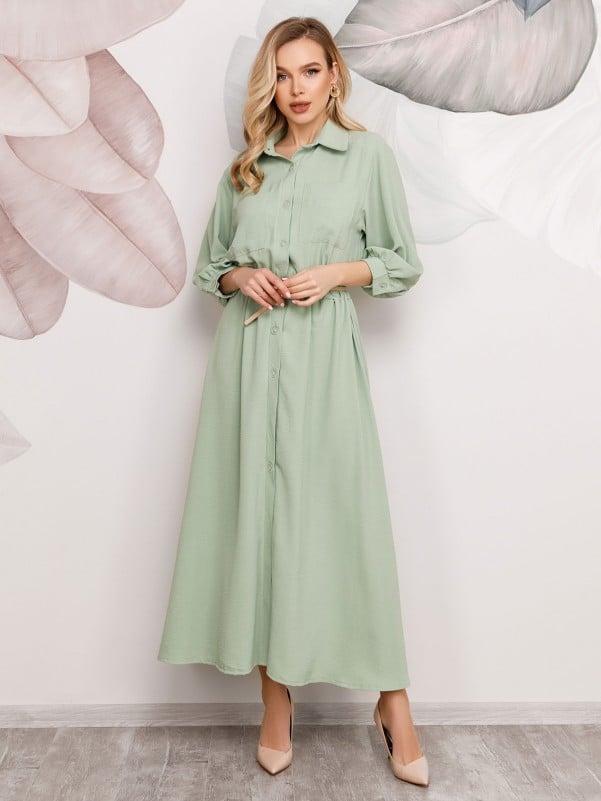 Плаття ISSA PLUS SA-169 M м'ятний, фото 1