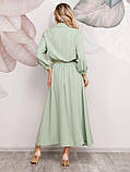 Плаття ISSA PLUS SA-169 M м'ятний, фото 3
