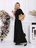 Плаття ISSA PLUS 12384 M чорний, фото 2