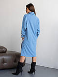 Плаття ISSA PLUS 14433 L блакитний, фото 3