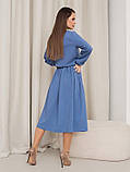 Плаття ISSA PLUS 14463 S блакитний, фото 3