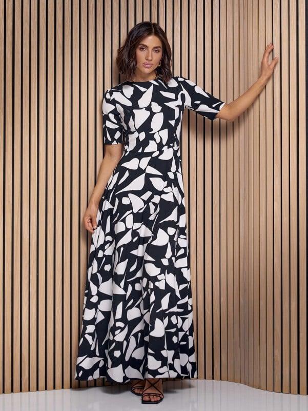 Плаття ISSA PLUS 14540 S чорний, фото 1