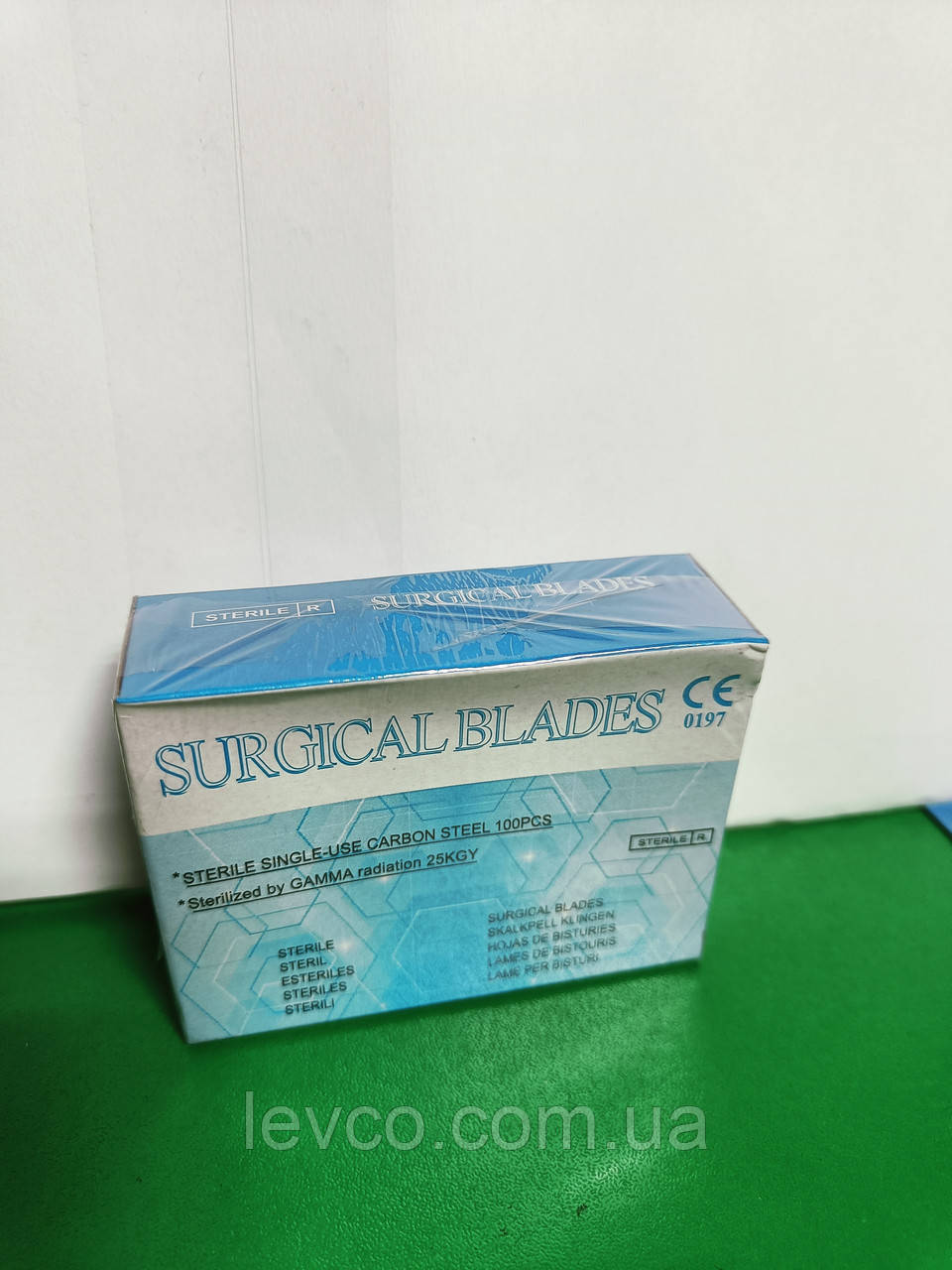 ЛЕЗА ДЛЯ СКАЛЬПЕЛЯ SURGICAL BLADES РОЗМІР 12В, фото 1