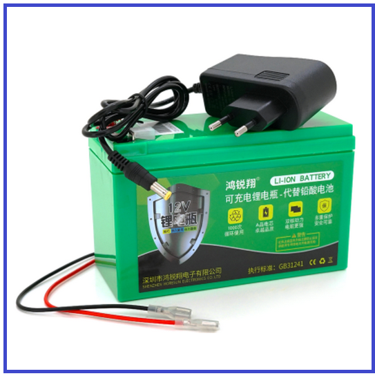 Акумуляторна батарея літієва Voltronic 12V 8Ah з елементами Li-ion 18650 (150х65х94) + зарядний пристрій, фото 1