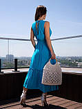 Плаття ISSA PLUS 14654 S блакитний, фото 3