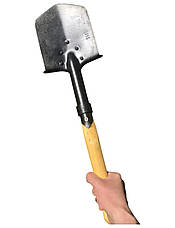 Лопата саперна МСЛ "Комінтерн" оригінал 58 см — військова мала пехотна лопата, туристична, для авто та полювання, фото 2