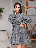 Плаття ISSA PLUS 14416 S чорний/білий, фото 4