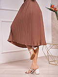 Спідниці ISSA PLUS 13263 XL коричневий, фото 2