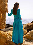 Плаття ISSA PLUS 14013 S блакитний, фото 3