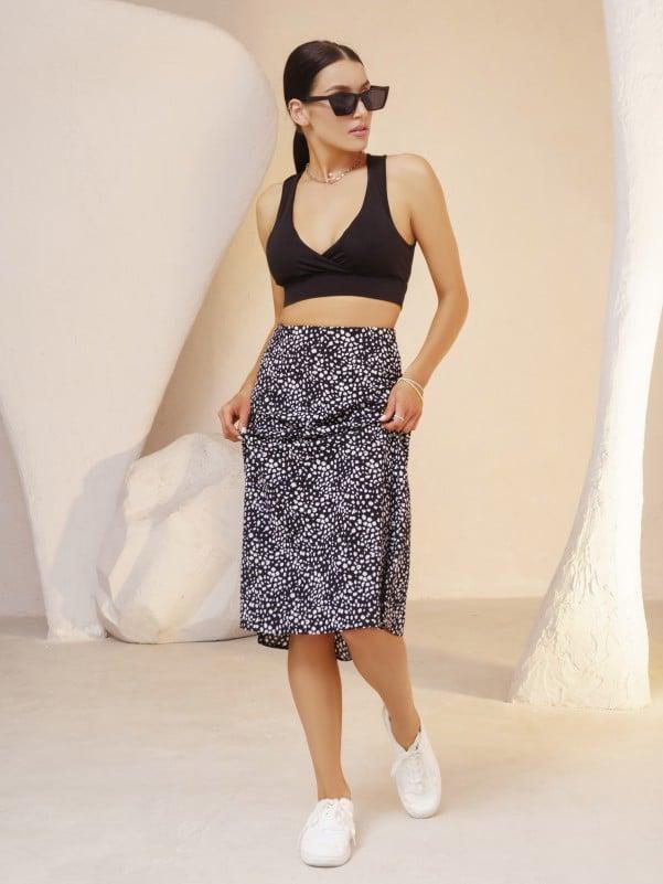 Спідниці ISSA PLUS 13188 S чорний, фото 1