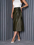 Спідниці ISSA PLUS 14166 S хакі, фото 2