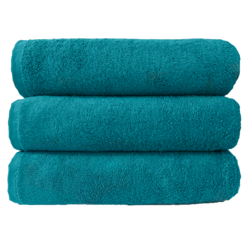 Рушник махровий Туреччина 70*140 500 г/м2 Hotel professional Бірюзовий, фото 1