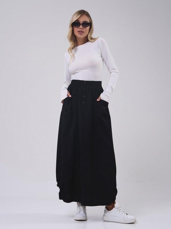 Спідниці ISSA PLUS 14815 M чорний, фото 1