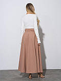 Спідниці ISSA PLUS 14930 S бежевий, фото 3