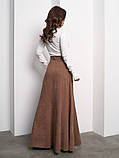 Спідниці ISSA PLUS 14997 L коричневий, фото 3