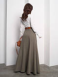 Спідниці ISSA PLUS 14998 S оливковий, фото 3