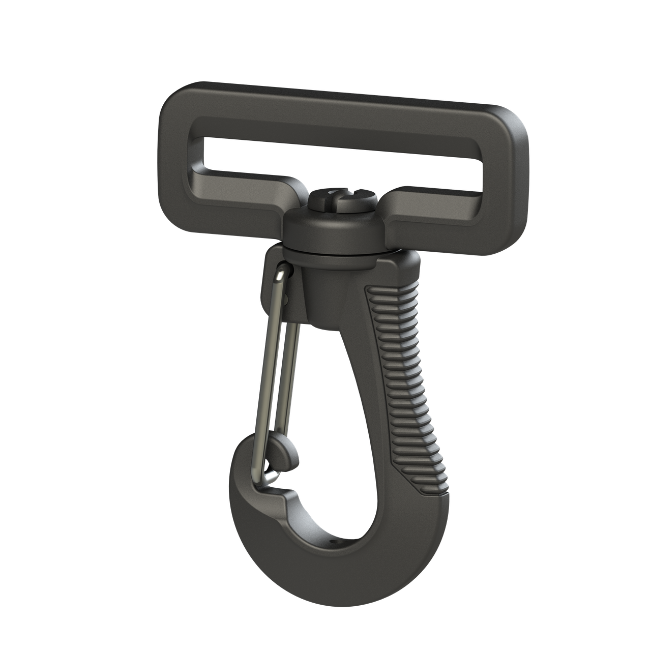 Карабін поворотний 40 мм Sc040 АММ чорний (07.01.051.01.01), фото 1