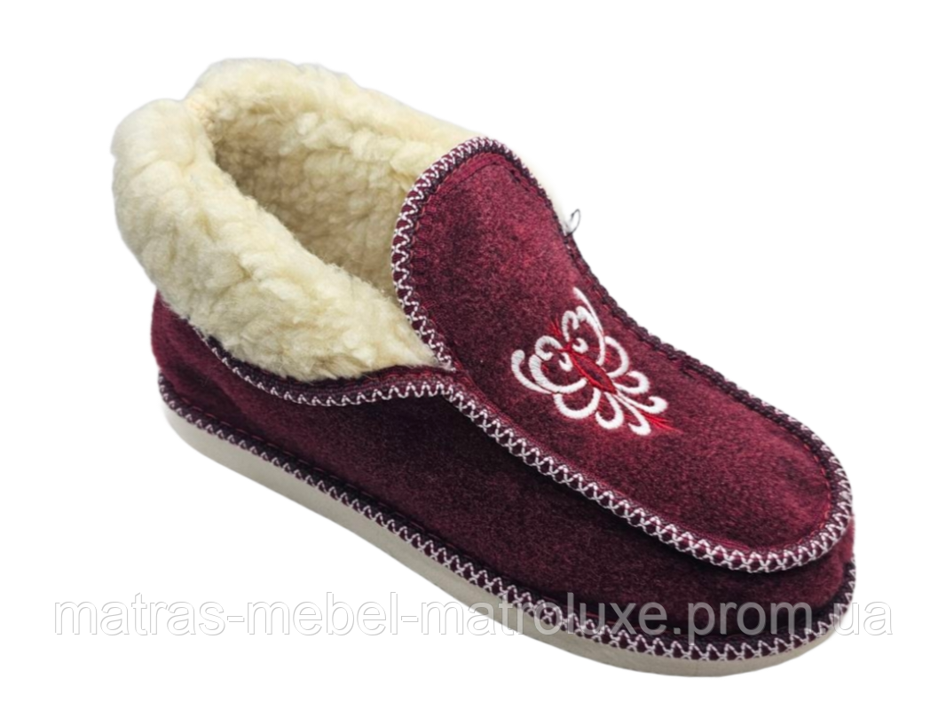 Бурки жіночі Tap Mal бордовий (6 пар 37-41)