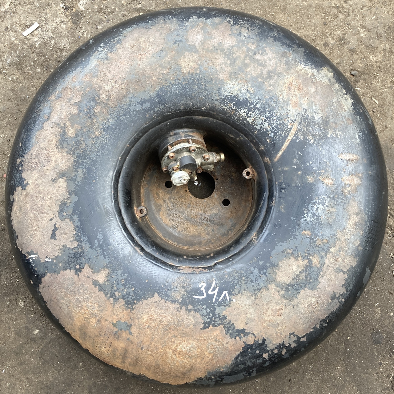 Балон газовий пропан тороїдальний 36л