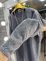 Розкішний жіночий светр, тканина "В'язка" 56/60, 60/62 розмір 56/60, фото 3