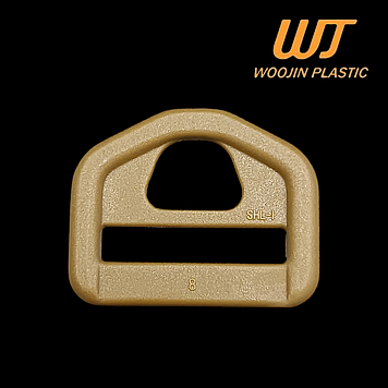 Рамка для карабіна 25 мм Snap Hook Loop WJ, Woojin Plastic ацеталь колір Койот