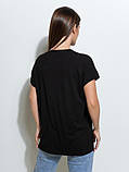 Футболки ISSA PLUS 14497 M чорний, фото 3
