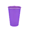 Стакан паперовий 340 мл одношаровий Лаванда Cup 50 шт/уп