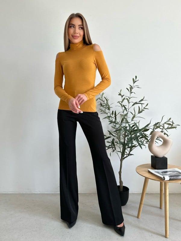 Світера ISSA PLUS WN20-538 S гірчичний, фото 1